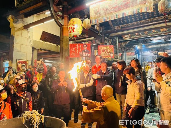 ▲「東山碧軒寺迎佛祖暨遶境」活動，於2月6日（農曆正月初九）舉行回駕大典，7日凌晨0時7分起駕，恭送觀音佛祖「正二媽」返回東山碧軒寺。（圖／記者林東良翻攝，下同）