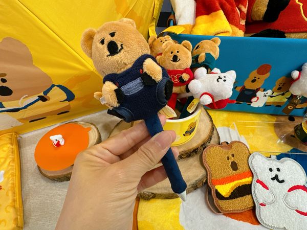 ▲▼7-11推韓國短尾袋鼠「DINOTAENG」周邊。（圖／記者林育綾攝）