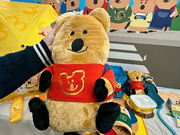 ▲▼7-11推韓國短尾袋鼠「DINOTAENG」周邊。（圖／記者林育綾攝）