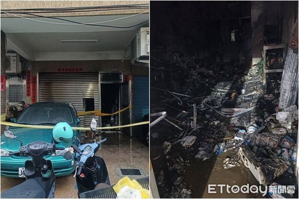 ▲彰化全福街火警釀1家4口身亡。（圖／記者唐詠絮攝）