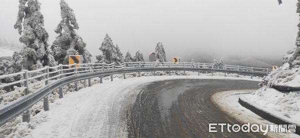 ▲▼公路局呼籲，台8線、台14甲線雪季期間道路路況難以掌握，如非必要請勿前往。（圖公路局提供，下同）下同）