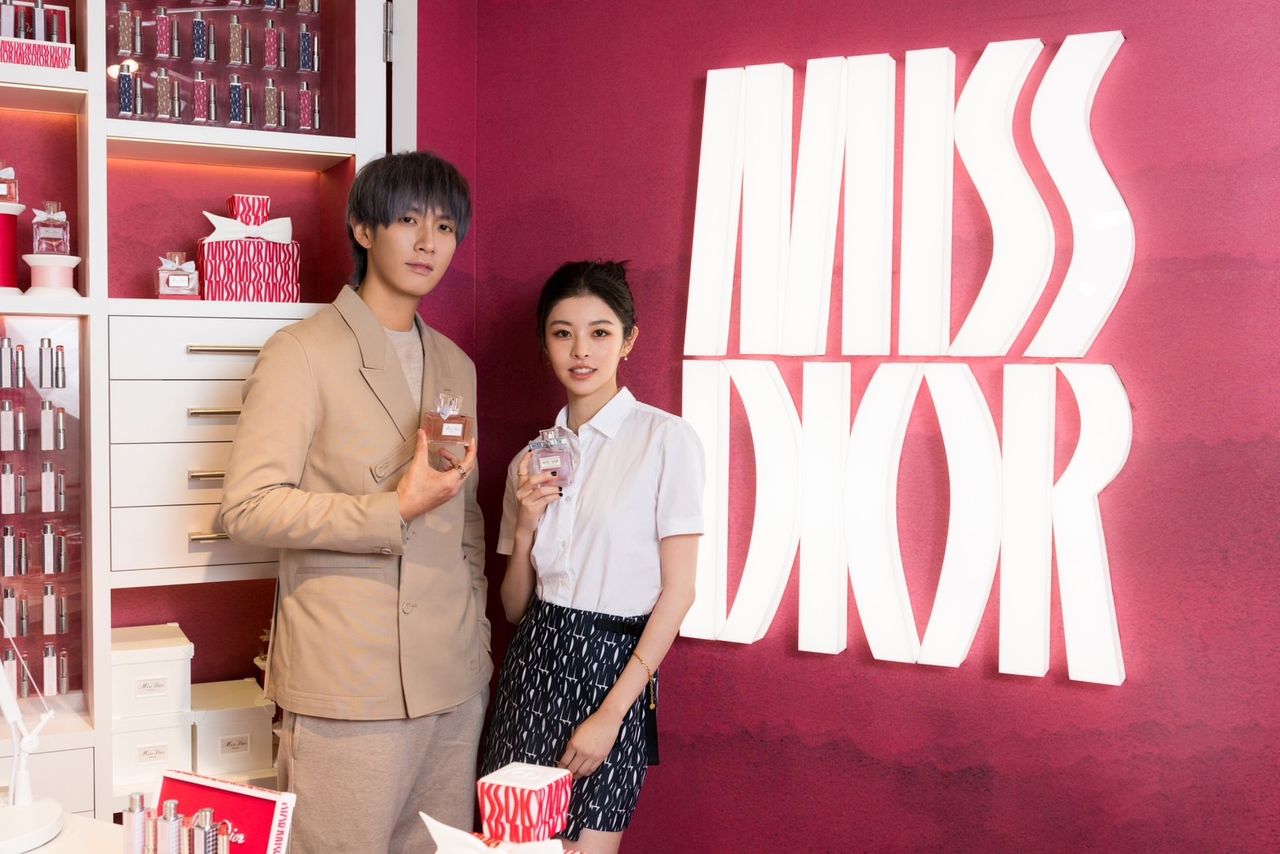 柯震東,詹子萱,DIOR,迪奧,MISS DIOR,香水,Jo Malone,金秀賢。（圖／品牌提供）