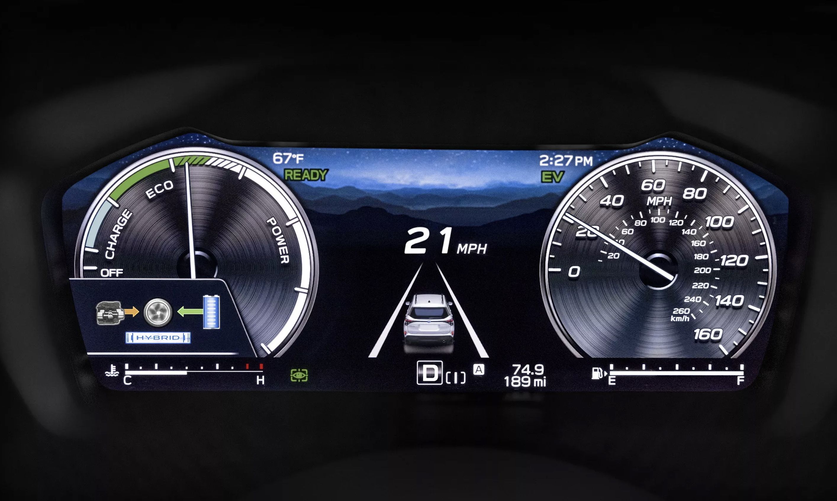 ▲速霸陸美規油電森林人Forester Hybrid 。（圖／翻攝自Subaru）