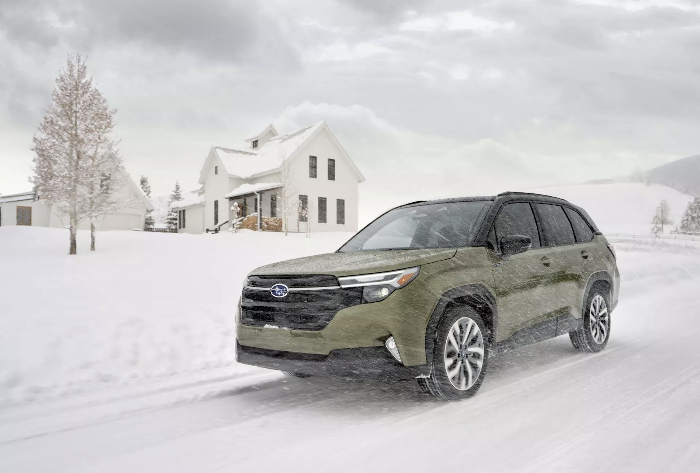 ▲速霸陸美規油電森林人Forester Hybrid 。（圖／翻攝自Subaru）