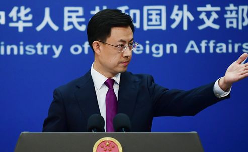 ▲▼中國大陸外交部發言人郭嘉昆。（圖／翻攝大陸外交部）