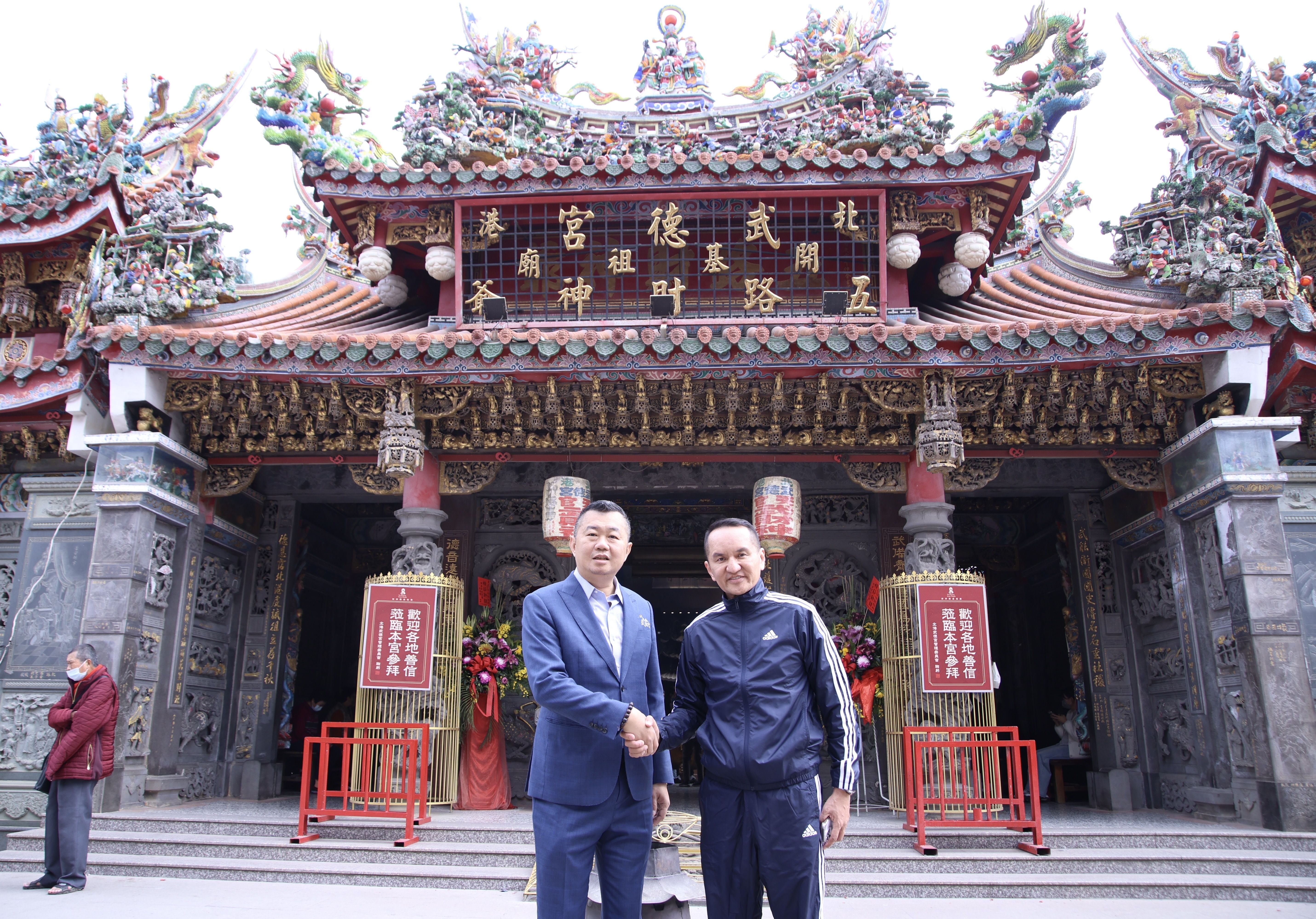 ▲▼北港武德宮,打詐,常如山,愛爾麗,詐騙。（圖／愛爾麗提供）