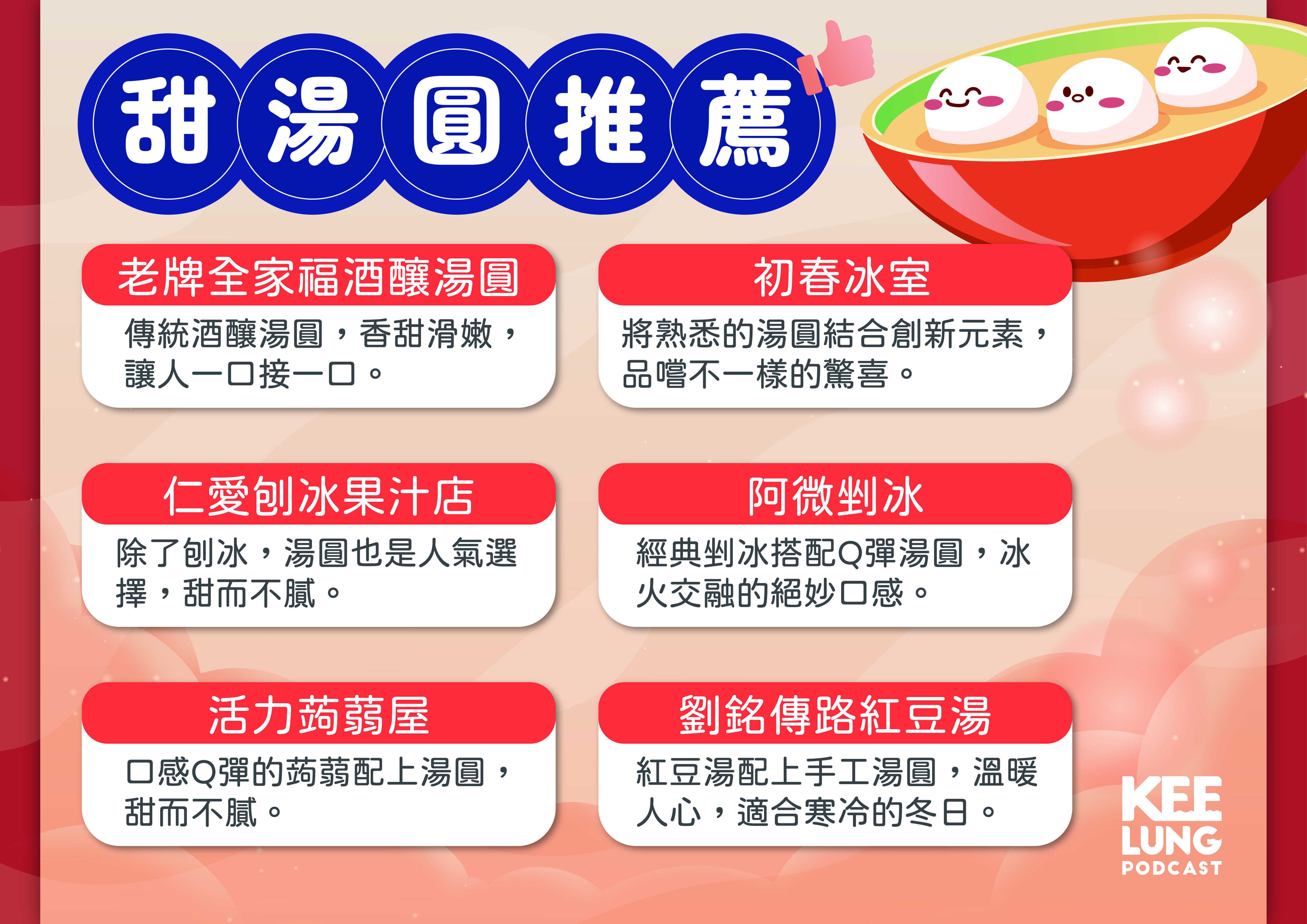 ▲基隆Podcast推薦必吃湯圓名店。（圖／記者郭世賢翻攝）