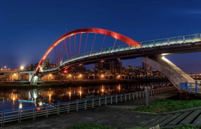 北市夜景地升級！錫口碼頭新設水燈廣場、木棧平台　預計5月完工