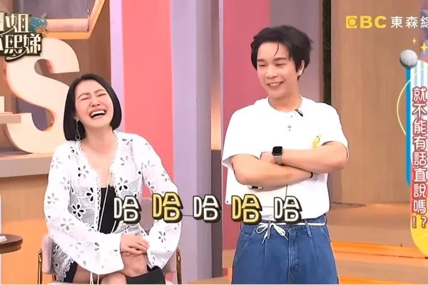 ▲小S告假，搭檔派翠克發聲。（圖／翻攝自《小姐不熙娣》）