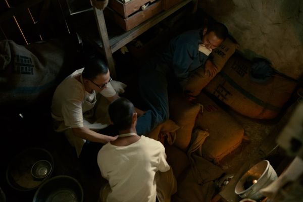 ▲《星空下的黑潮島嶼》集結「五虎將」王識賢、黃河、曹佑寧、吳念軒、夏騰宏。（圖／客家電視台提供）