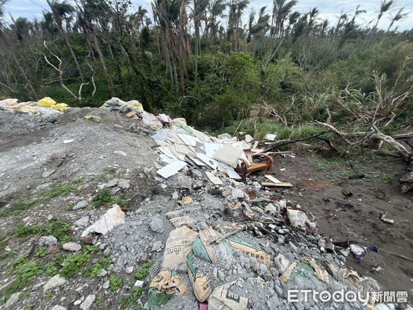 ▲棄置填埋廢棄物最重關5年有期徒刑。（圖／記者楊漢聲翻攝）