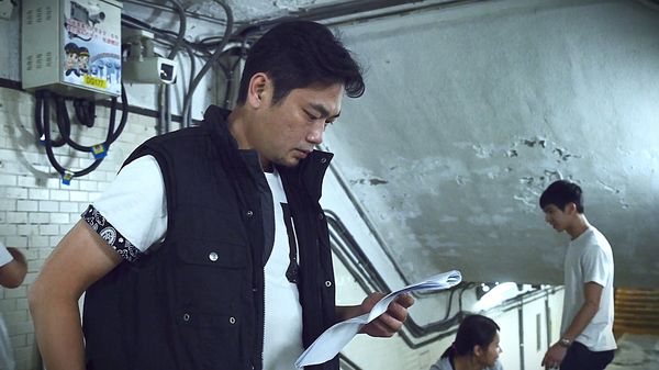 ▲《臨演人生》紀錄三位臨時演員張可韓、石聖龍、蔡孟婕。（圖／辣四喜提供）