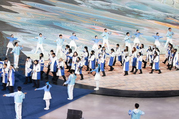 ▲▼哈爾濱亞冬運開幕，中華代表團第27順位進場     。（圖／中華奧會提供）