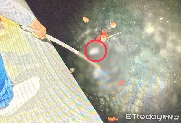 ▲高雄碎屍,高雄分屍,7日晚間，警方於前鎮河再度打撈到林姓婦人的手掌。（圖／記者許宥孺翻攝）