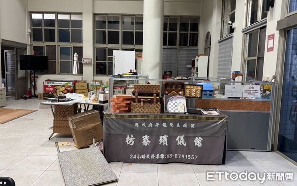 ▲枋寮殯儀館發生打架事件             。（圖／記者陳崑福翻攝）