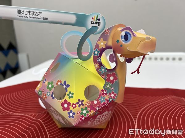 ▲▼台北市2025年蛇年小提燈。（圖／記者陳家祥攝）