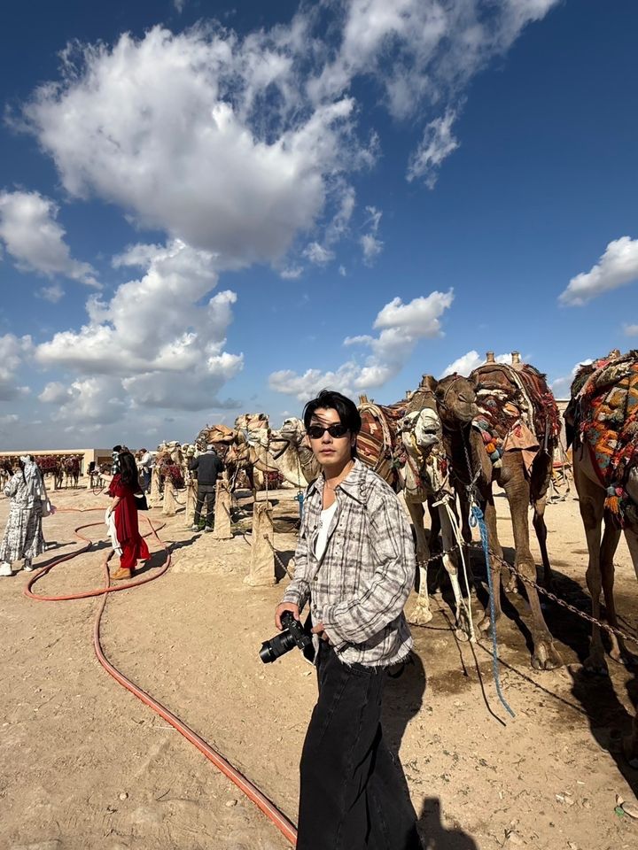 ▲▼森田埃及之旅。（圖／翻攝森田IG）