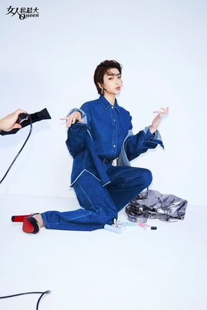 ▲蔡淑臻說今年要好好工作。（圖／TVBS）