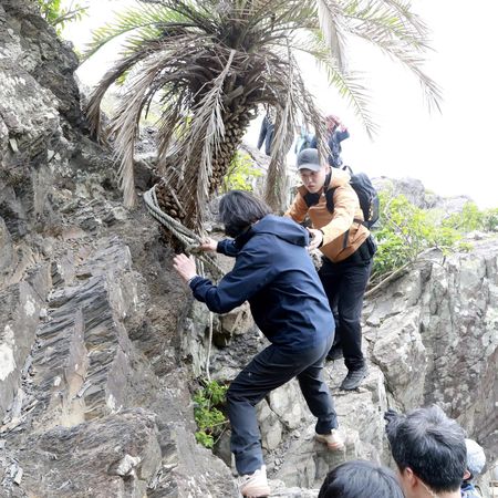 ▲前總統蔡英文挑戰「阿朗壹古道」。（圖／翻攝自Facebook／蔡英文）