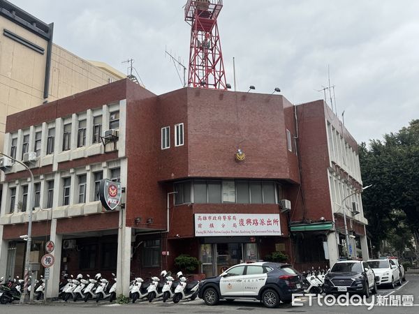 ▲高雄分屍,高雄碎屍,前鎮分局復興路派出所。（圖／記者吳世龍攝）