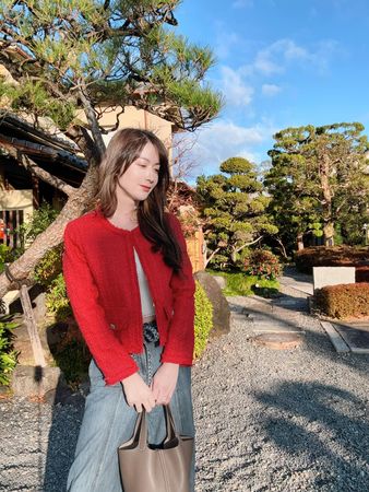 ▲陳漢章與家人一同前往日本京都過年。（圖／翻攝自Facebook／樂樂檢察官）