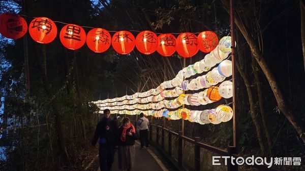 ▲「2025埔里森林逐燈祭」今晚正式開幕點燈。（圖／埔里鎮公所提供）