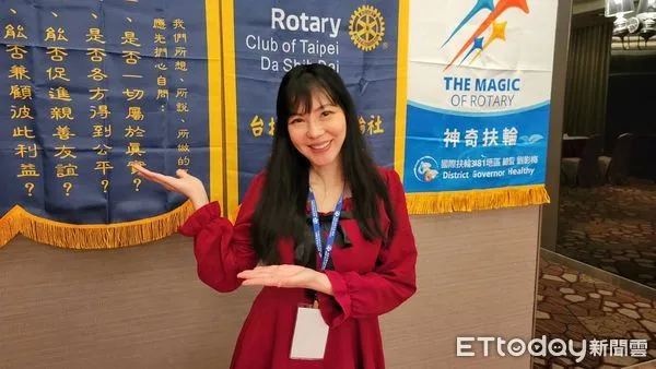 ▲許嘉容受邀擔任講師。（圖／記者葉文正攝）