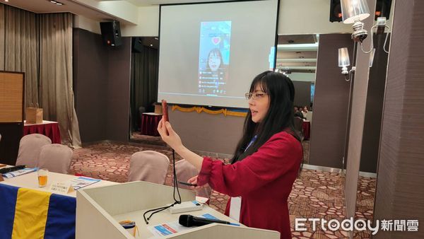 ▲許嘉容受邀擔任講師。（圖／記者葉文正攝）