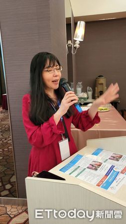 ▲許嘉容受邀擔任講師。（圖／記者葉文正攝）