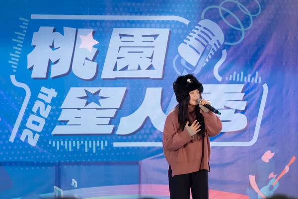 ▲桃園第二屆星人秀冠軍呂儀圓歌手夢