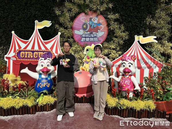 ▲▼             劍湖山世界2025年蛇來運轉璀璨花火鬧元宵。（圖／記者游瓊華翻攝，下同）