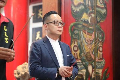 被問基隆市長選戰未鬆口 童子瑋點名3人也有參選可能