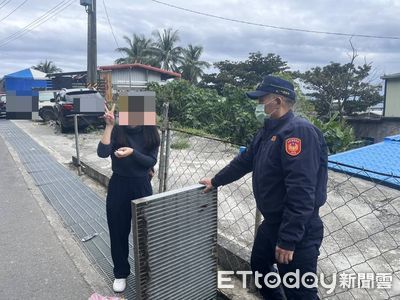 女子藍芽耳機掉入水溝　大武警積極助尋回