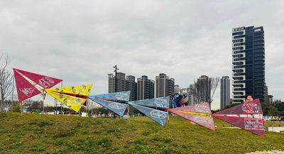 2025台灣燈會「城市聚光燈」展區 元智大學師生共創燈會藝術