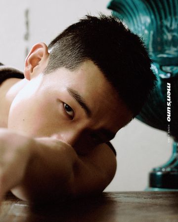 ▲牧森登香港雜誌封面。（圖／men`s uno hk提供）