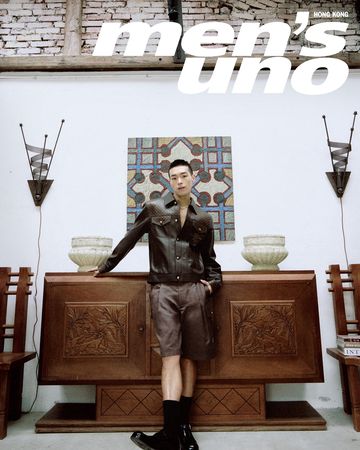 ▲牧森登香港雜誌封面。（圖／men`s uno hk提供）