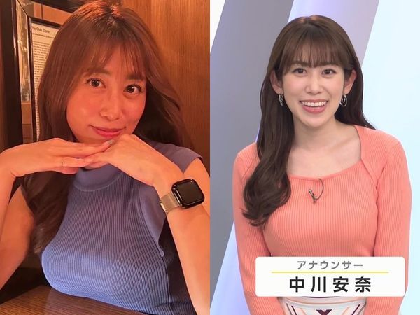 ▲▼美女主播中川安奈傳3月離開電視台，日網求女神主播拍寫真集。（圖／翻攝自X）