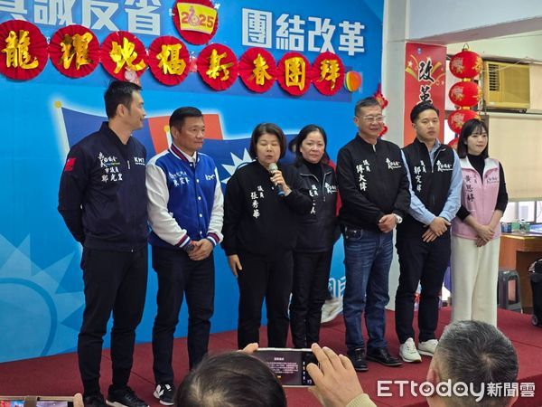 ▲▼ 朱立倫出席中國國民黨嘉義市黨部114年新春團拜 。（圖／國民黨嘉義市黨部提供）