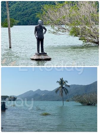 ▲▼     嘉義大埔銅像原貌  。（圖／鄉長吳明勳提供）