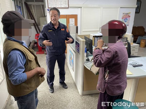 ▲語言隔閡產生誤解警方成功化解。（圖／記者楊漢聲翻攝）