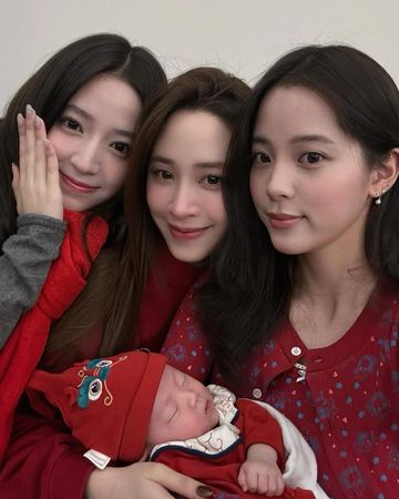 ▲歐陽妮妮、張書豪。（圖／翻攝自Instagram／niniouyang）