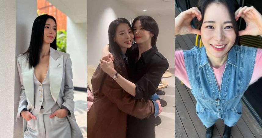 與宋慧喬親密擁抱超有愛！《玉氏夫人傳》林智妍私服高級感滿滿、深V馬甲太性感