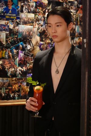 ▲何豪傑19歲帥兒何柏廷客串八點檔《好運來》。（圖／民視提供）