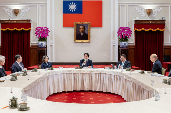 ▲▼總統賴清德召集五院院長入總統府進行國政會商。（圖／總統府提供）