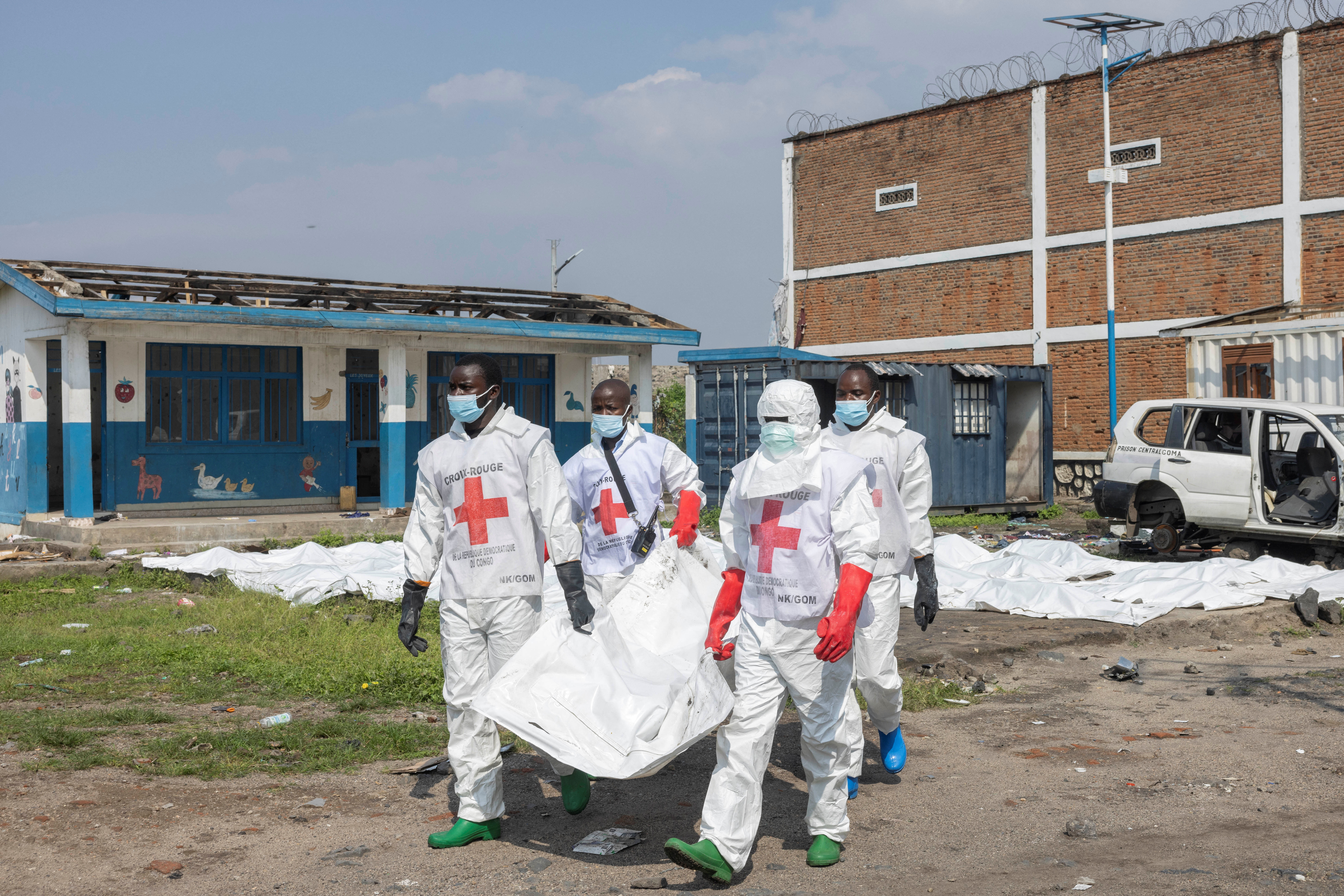 ▲▼剛果160女囚遭強暴燒死。（圖／路透）