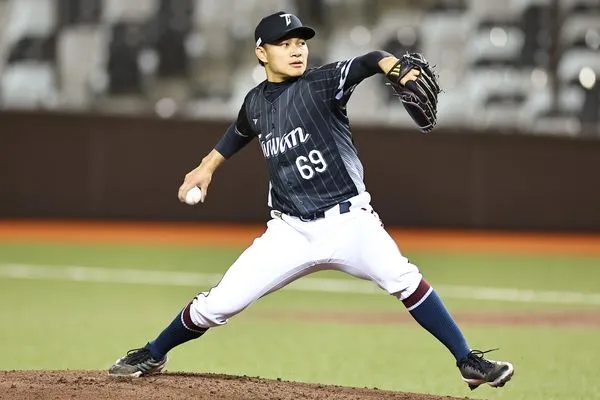 ▲2025年經典賽資格賽中華隊投手徐若熙。（圖／中華職棒提供）