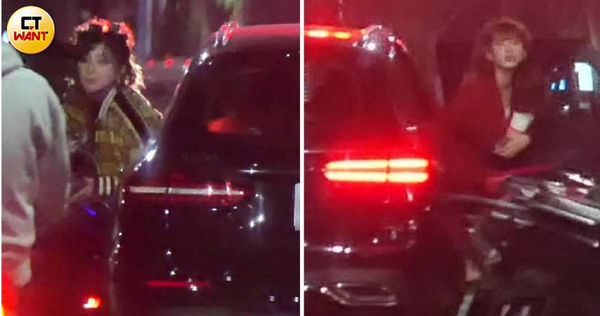 獨家／直擊王彩樺帶愛女庭庭吃好料　不怕罰單車停路中央
