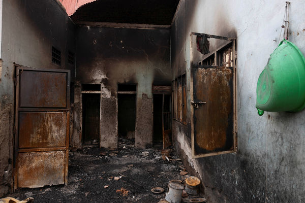 ▲▼剛果160女囚遭強暴燒死。（圖／路透）