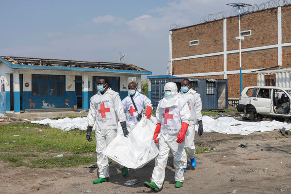 ▲▼剛果160女囚遭強暴燒死。（圖／路透）