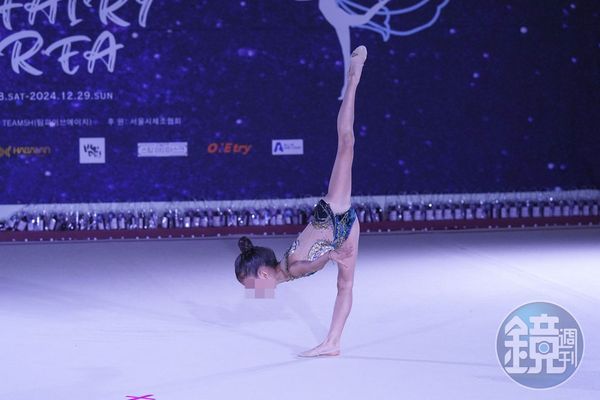 瑞莎念茲在茲都是韻律體操（瑞莎提供）